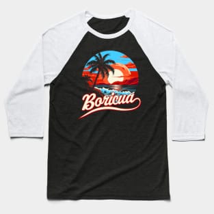 Boricua Puerto Rico Baseball T-Shirt
